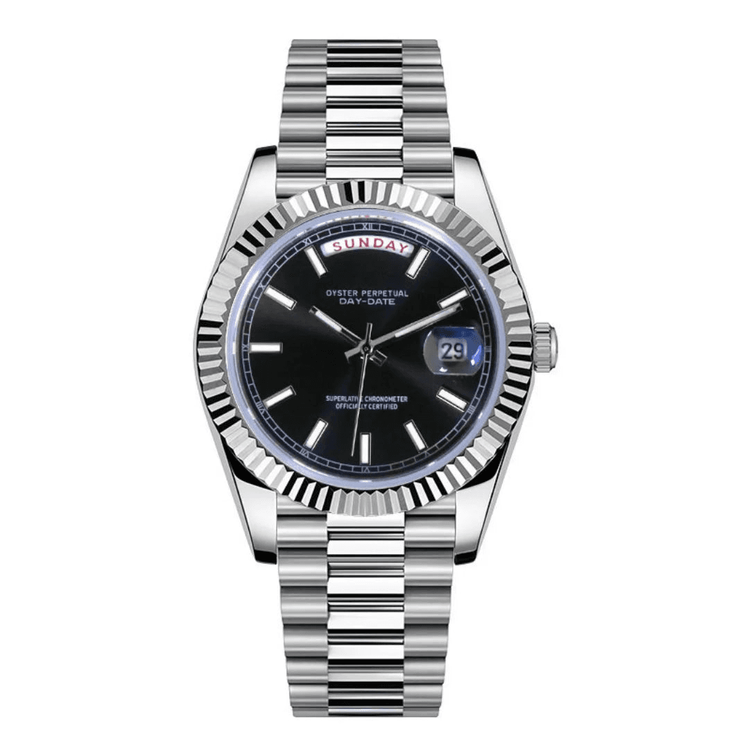 SEIKOJUST DAYDATE CLASSIC BLACK