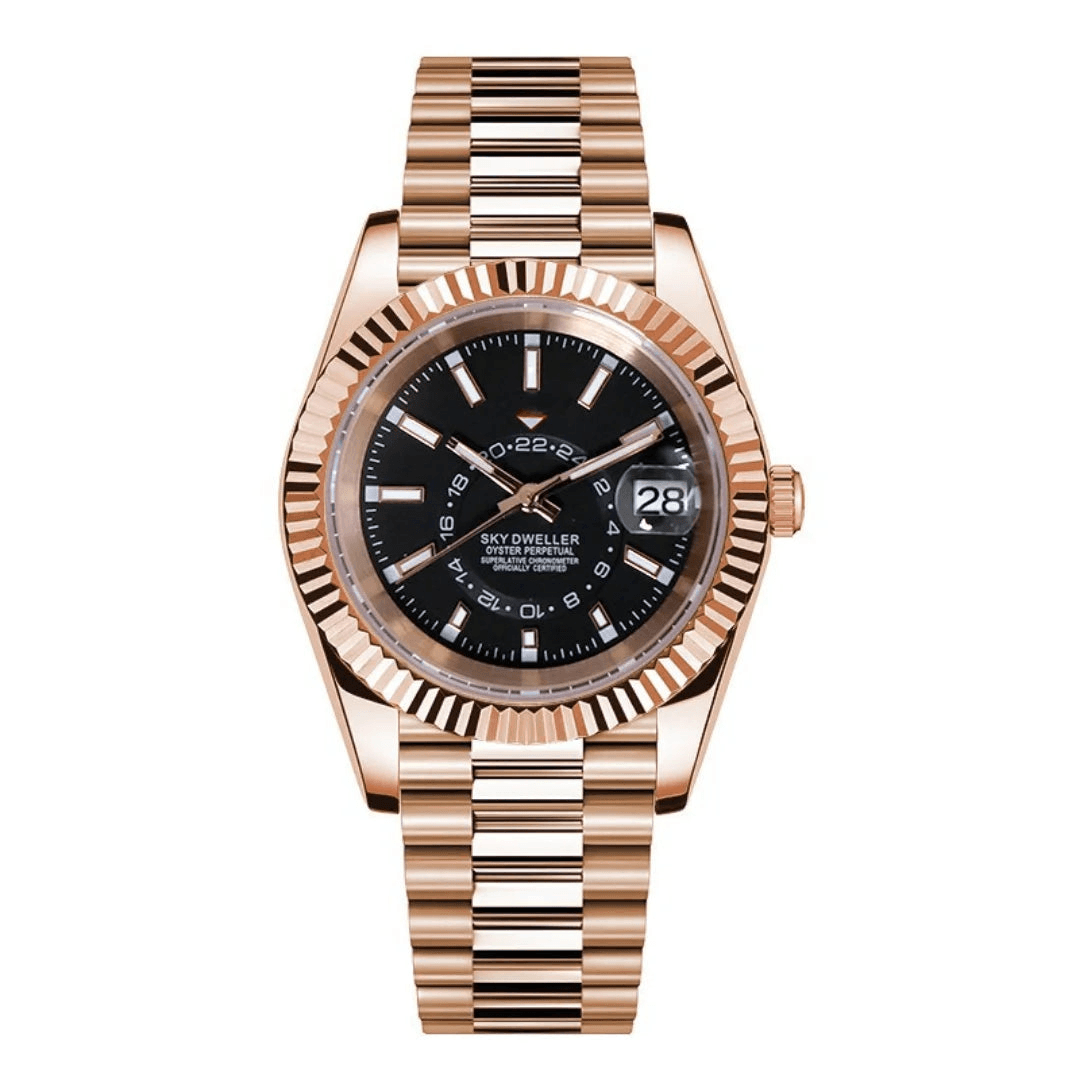 SEIKOJUST SKY DWELLER ROSE GOLD
