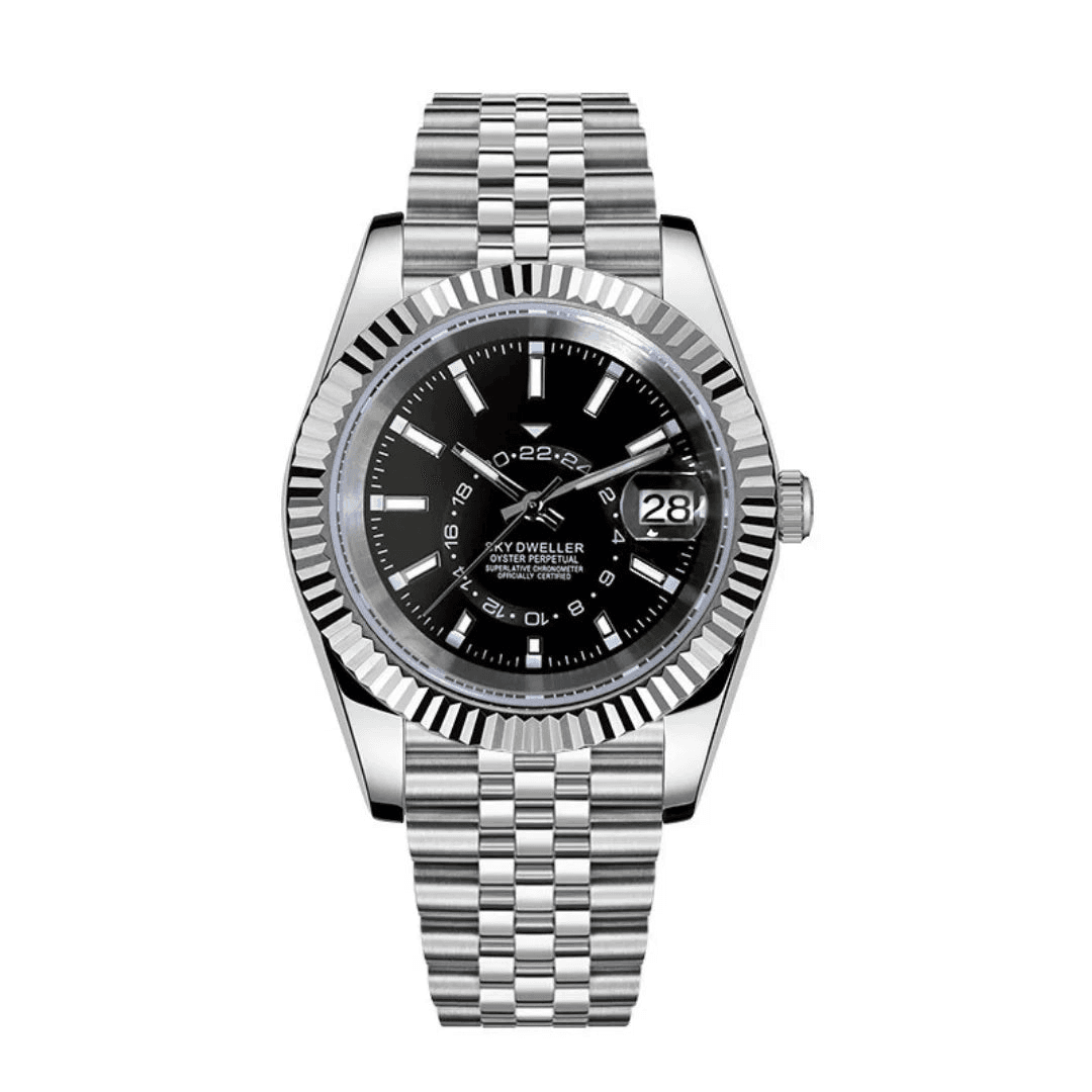 SEIKOJUST SKY DWELLER BLACK